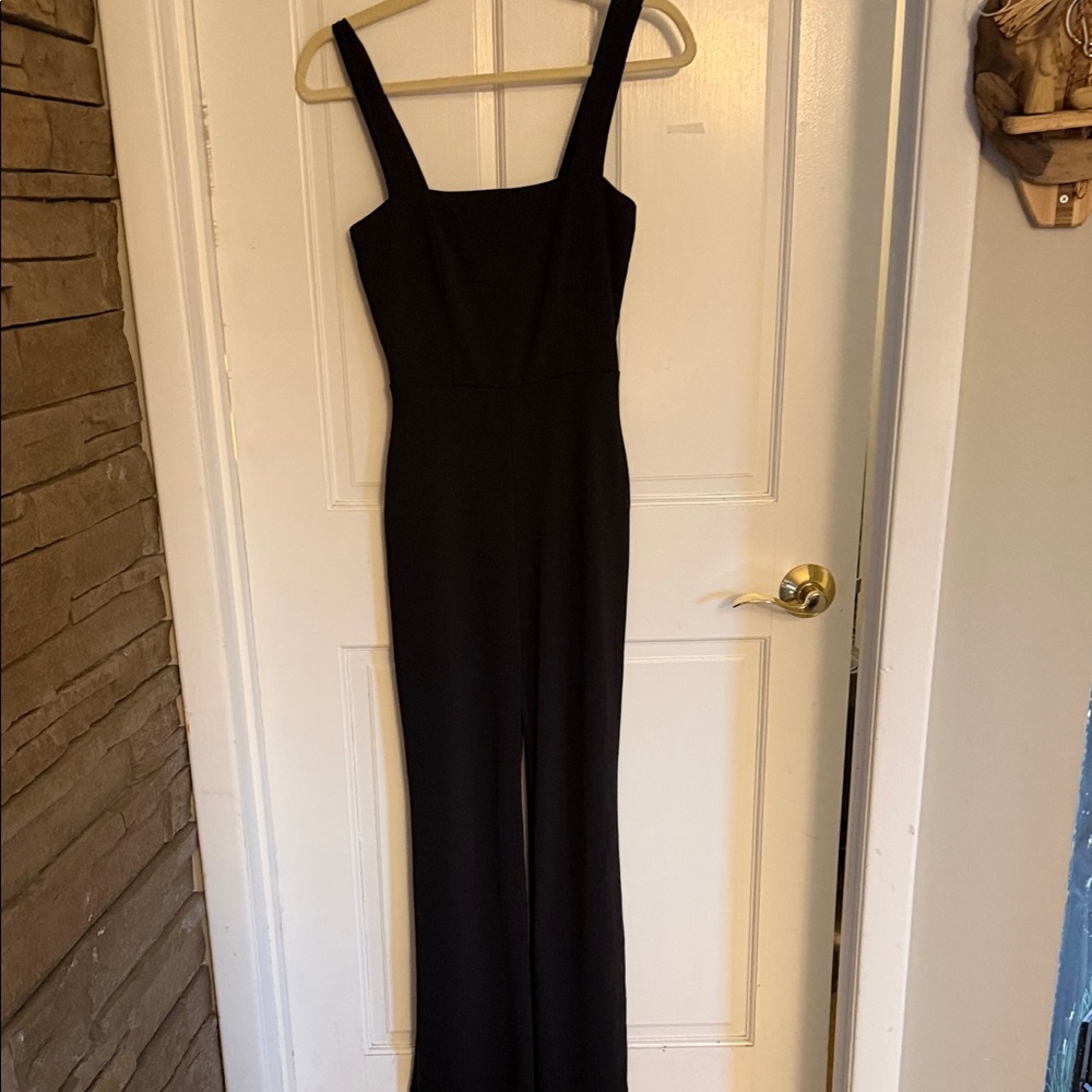 Sage Classic Black Jumpsuit